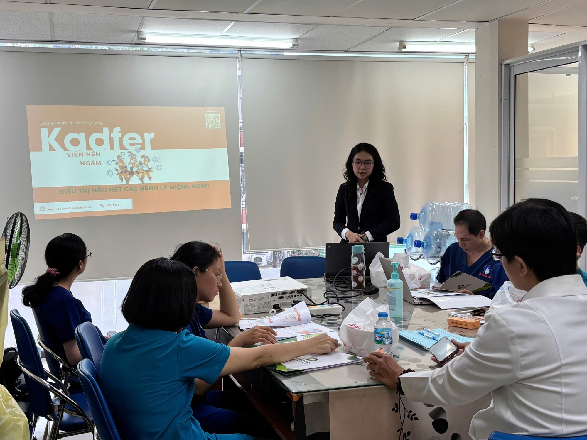 KADFER AND VOCFOR REPORT AT THE OUTPATIENT DEPARTMENT - NATIONAL HOSPITAL OF ODONTO-STOMATOLOGY, HO CHI MINH CITY