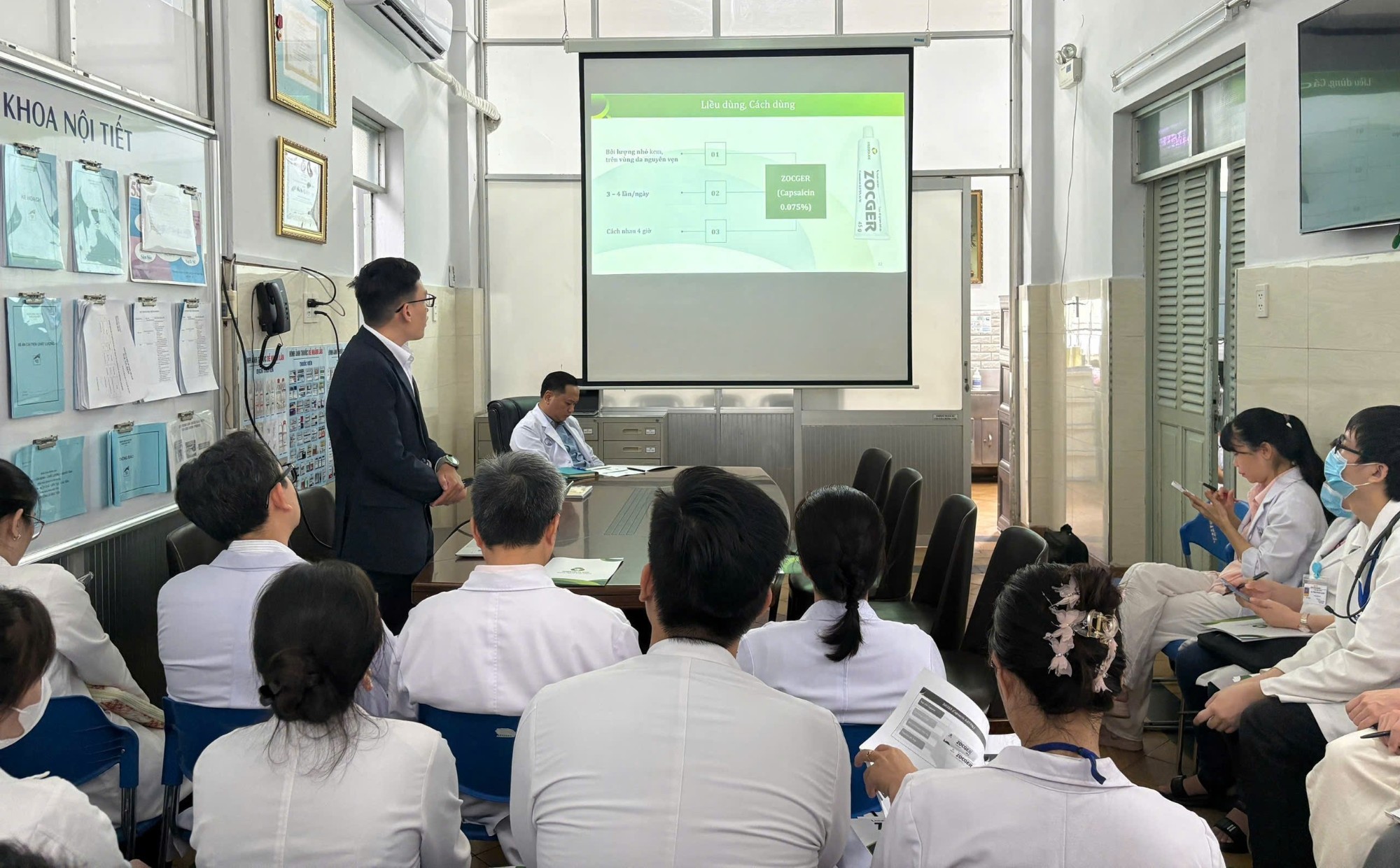 BÁO CÁO ZOCGER – CAPSER TẠI KHOA NỘI TIẾT BỆNH VIỆN CHỢ RẪY