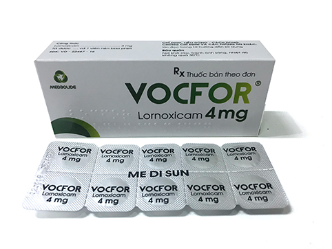 VOCFOR (Lornoxicam 4mg)