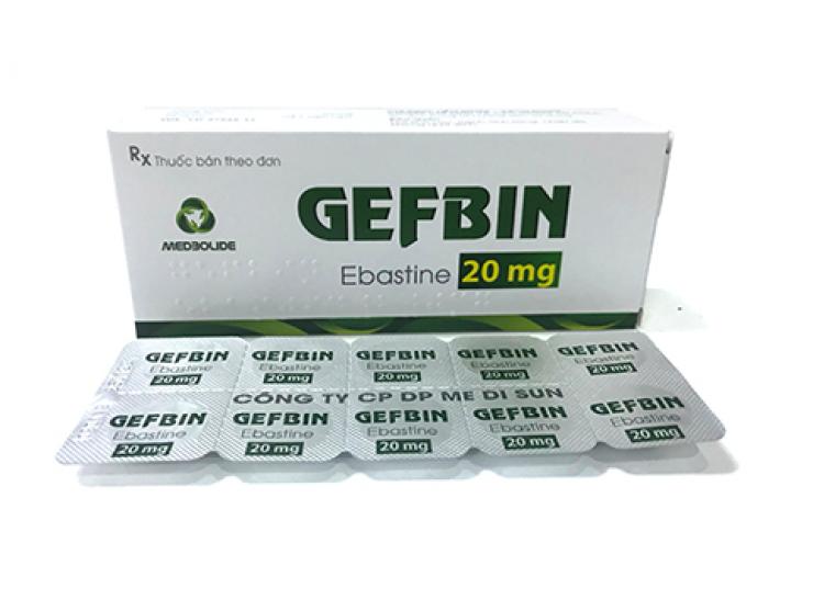 GEFBIN (Ebastine 20mg)