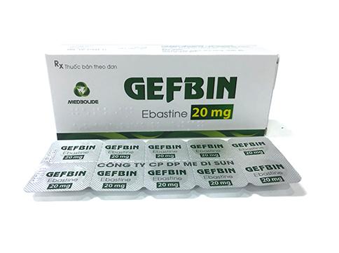 GEFBIN (Ebastine 20mg)