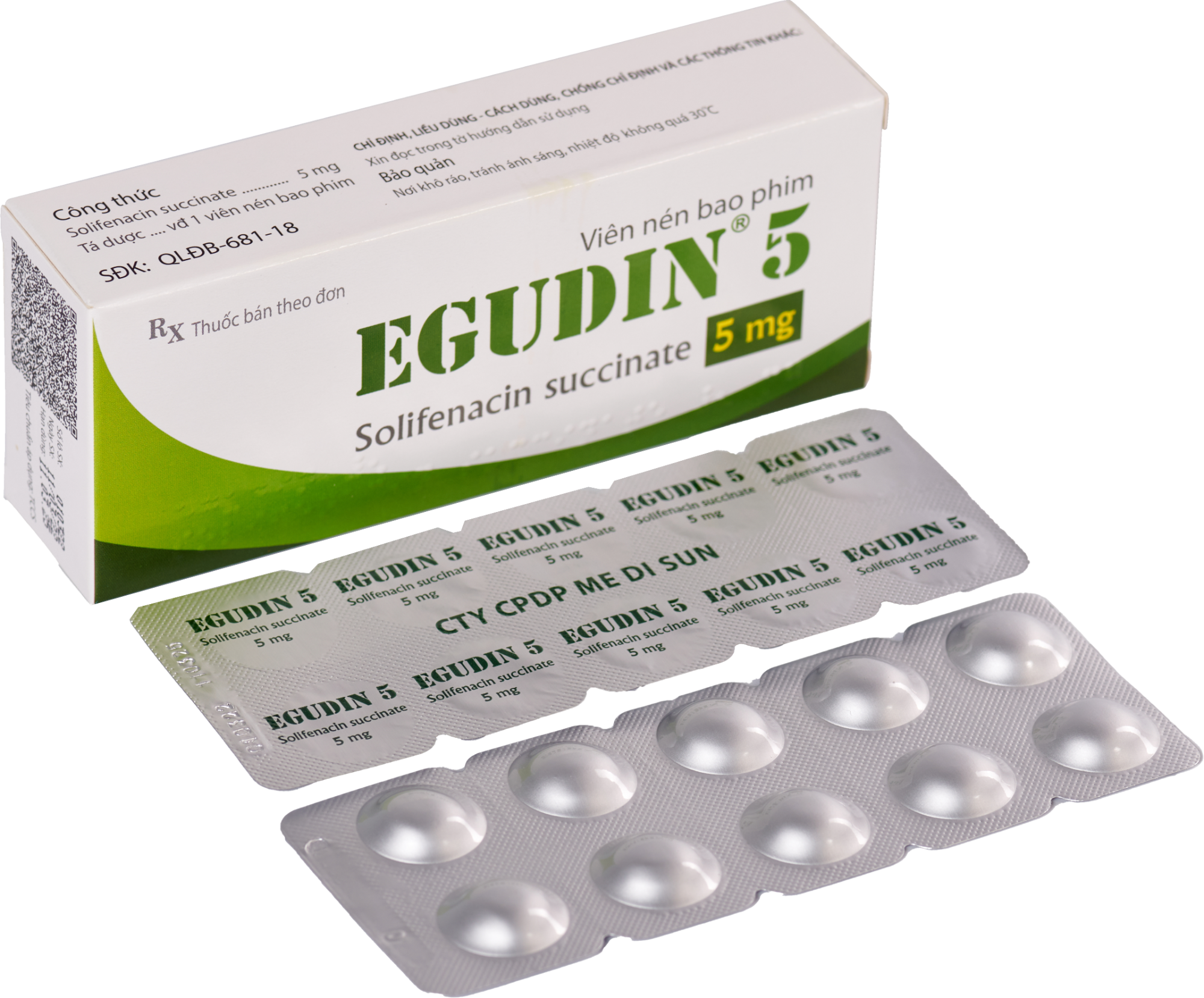 EGUDIN 5 (Solifenacin 5mg)