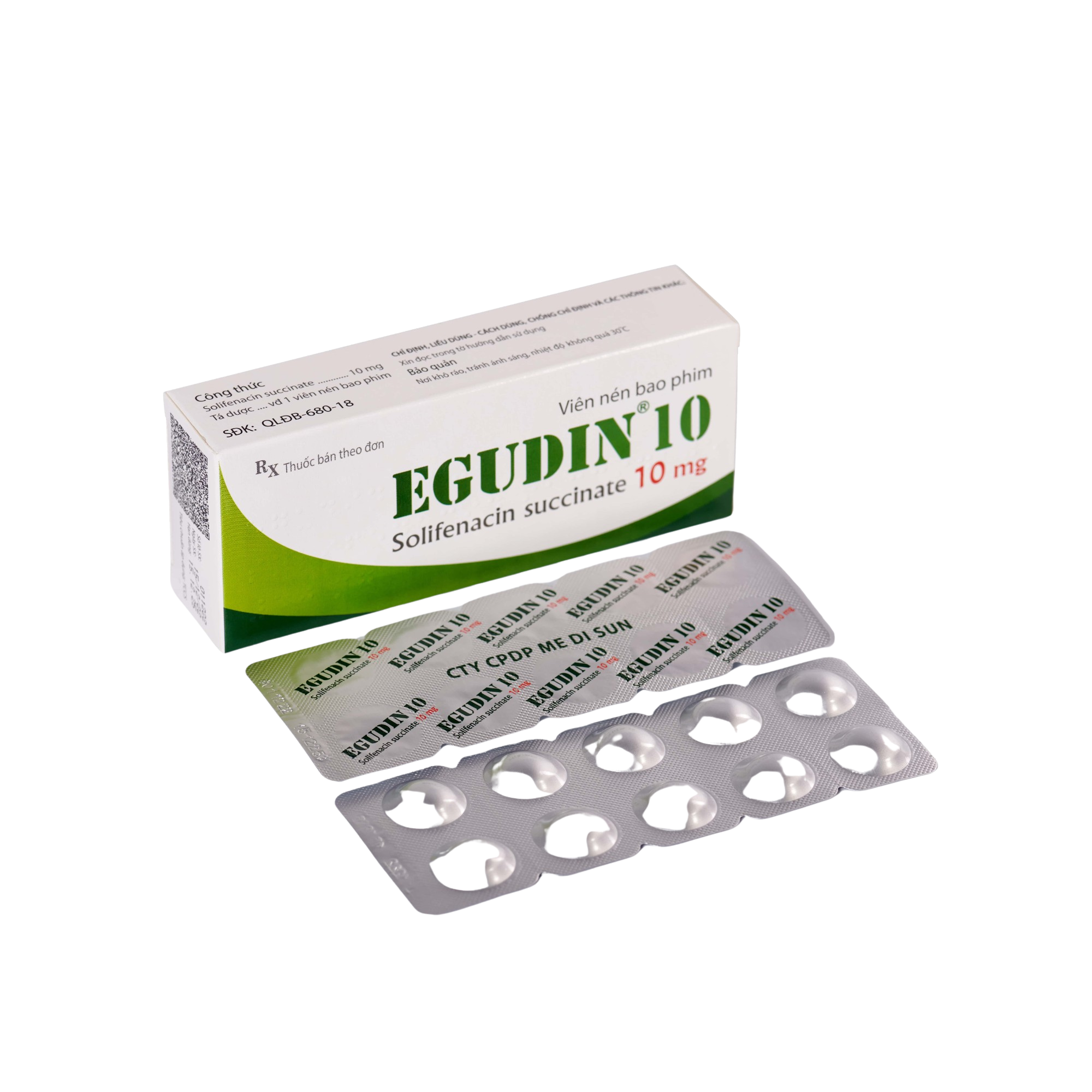 EGUDIN 10 (Solifenacin 10mg)